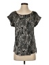 Express Gray Short Sleeve Blouse Size XS - photo 1