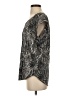Express Gray Short Sleeve Blouse Size XS - photo 5