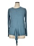 Grace + Karma Teal Long Sleeve Top Size XL - photo 1