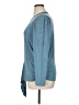 Grace + Karma Teal Long Sleeve Top Size XL - photo 5