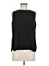 Calvin Klein 100% Polyester Black Sleeveless Blouse Size M - photo 1