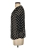 Old Navy 100% Polyester Black 3/4 Sleeve Blouse Size XS - photo 5