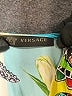 Versace 100% Silk Graphic Ivory Cocktail Dress Size EU (IT) 38 / US 2 - photo 13