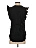 Old Navy 100% Cotton Black Sleeveless Blouse Size XS - photo 2