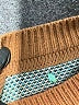 Unbranded 100% Acrylic Print Teal Pullover Sweater Size S - photo 7