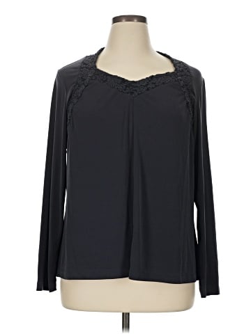 Simonton Says Long Sleeve Blouse (view 1)