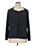 Simonton Says Black Long Sleeve Blouse Size 1X - photo 1