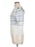 Ann Taylor Ivory Short Sleeve Top Size L - photo 5