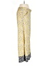 Max Studio Paisley Yellow Casual Pants Size S - photo 4