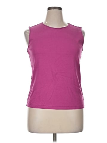 Christopher & Banks Sleeveless T-Shirt (view 1)