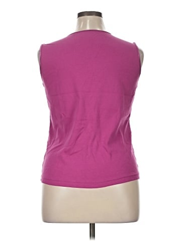 Christopher & Banks Sleeveless T-Shirt (view 2)
