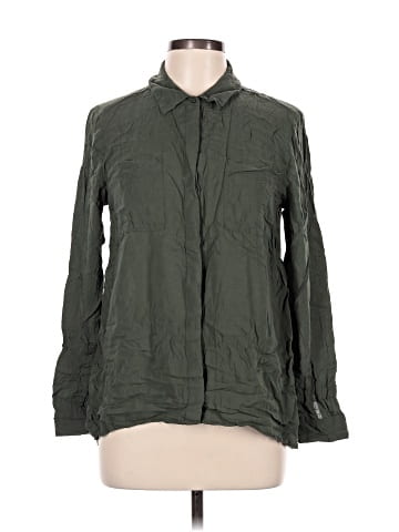 a.n.a. A New Approach Long Sleeve Button-Down Shirt (view 1)