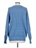 American Eagle Outfitters Solid Blue Pullover Sweater Size S - photo 2