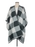 Woolrich 100% Polyester Gray Poncho One size - photo 1