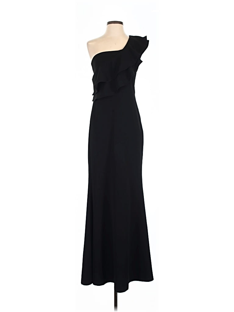 Pre-owned Lulus Cocktail Dress In Black