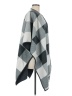 Woolrich 100% Polyester Gray Poncho One size - photo 4