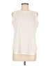 Unbranded Ivory Sleeveless T-Shirt Size L - photo 1
