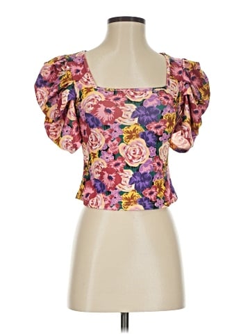 Shein Short Sleeve Blouse (view 1)
