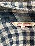 Urban Behavior Checkered-gingham Blue 3/4 Sleeve Button-Down Shirt Size S - photo 7
