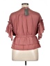 Laurel Grey Pink Short Sleeve Blouse Size XL - photo 2