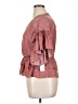 Laurel Grey Pink Short Sleeve Blouse Size XL - photo 5