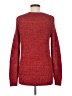 Faded Glory Tweed Red Pullover Sweater Size M - photo 2