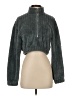 Shein 100% Polyester Gray Faux Fur Jacket Size 4 - photo 1