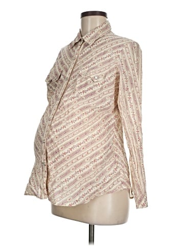 Motherhood Long Sleeve Blouse (view 1)