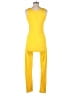 Unbranded Solid Yellow Jumpsuit Size S (estimated) - photo 2