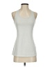 Nike 100% Polyester Silver Active Tank Size S - photo 1