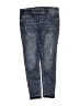 Justice Solid Blue Jeans Size 14 - photo 1