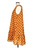 Shein 100% Polyester Polka Dots Orange Casual Dress Size 12 - photo 5
