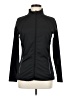 AXS 100% Polyester Solid Black Track Jacket Size M - photo 1