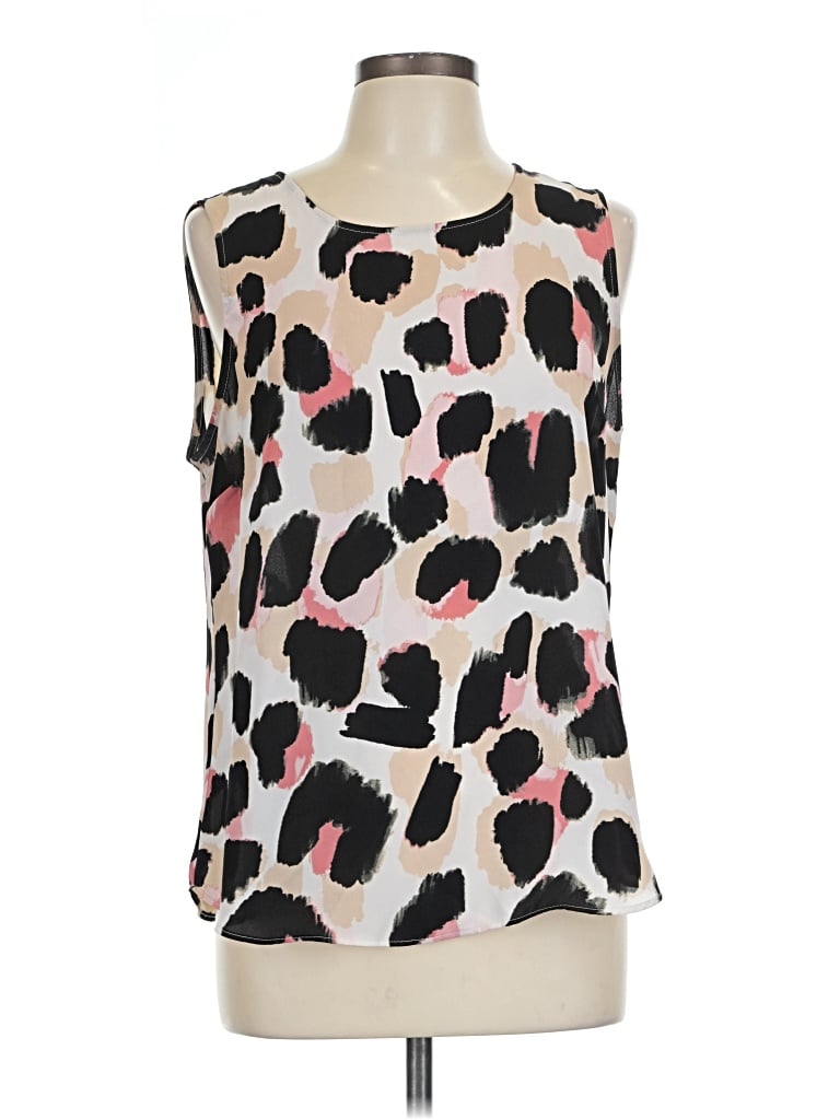 Pre-owned Dkny Sleeveless Blouse In Pink