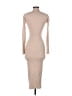 One Grey Day Tan Cocktail Dress Size XS - photo 2