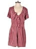 Crystal Sky Stripes Burgundy Romper Size 9 - photo 1