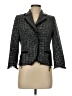 Laundry by Shelli Segal Houndstooth Black Blazer Size 6 - photo 1