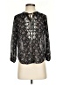 MASON & BELLE 100% Polyester Black Long Sleeve Blouse Size XS - photo 1