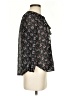 MASON & BELLE 100% Polyester Black Long Sleeve Blouse Size XS - photo 4