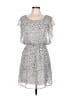 Needle & Thread Animal Print Ivory Casual Dress Size L - photo 1