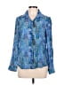 AP.NY Blue Long Sleeve Blouse Size L - photo 1