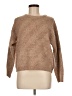 Lumiere Tweed Brown Pullover Sweater Size M - photo 1