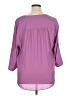 Torrid Purple 3/4 Sleeve Blouse Size 1X Plus (1) - photo 2