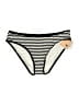 Shade & Shore Stripes Ivory Swimsuit Bottoms Size 16 - photo 1