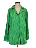 Unbranded 100% Polyester Green Long Sleeve Blouse Size S - photo 1