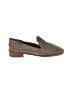 Lucky Brand 100% Leather Solid Gray Flats Size 9 - photo 1