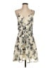 19 Cooper 100% Polyester Floral Ivory Casual Dress Size S - photo 1