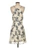 19 Cooper 100% Polyester Floral Ivory Casual Dress Size S - photo 2