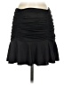 Unbranded Solid Black Casual Skirt Size S - photo 1