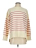 Grace + Karma Stripes Ivory Pullover Sweater Size S - photo 1